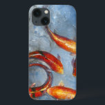 Graceful Koi I iPhone 13 Case<br><div class="desc">Animals</div>