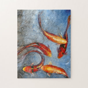 Graceful Koi I Jigsaw Puzzle