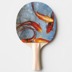 Graceful Koi I Ping Pong Paddle