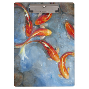 Graceful Koi II Clipboard