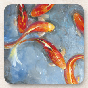 Graceful Koi II Coaster
