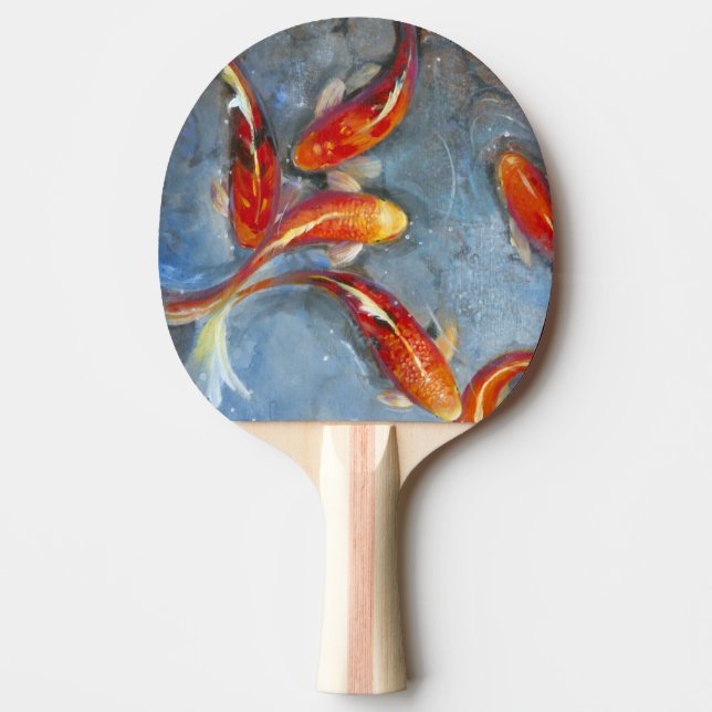 Graceful Koi II Ping Pong Paddle (Front)