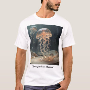 "Graceful Ocean Elegance" T-Shirt