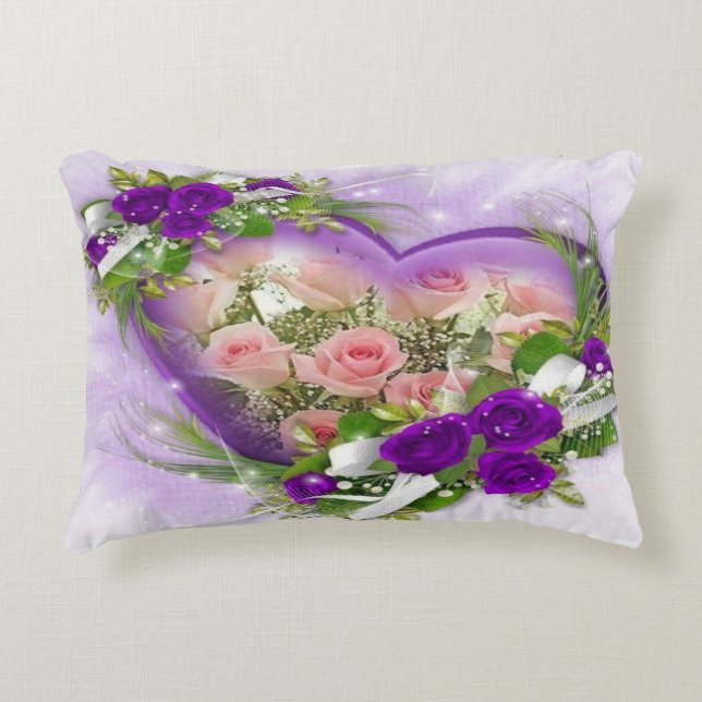 Graceful Pillow for Your Home." (Front)
