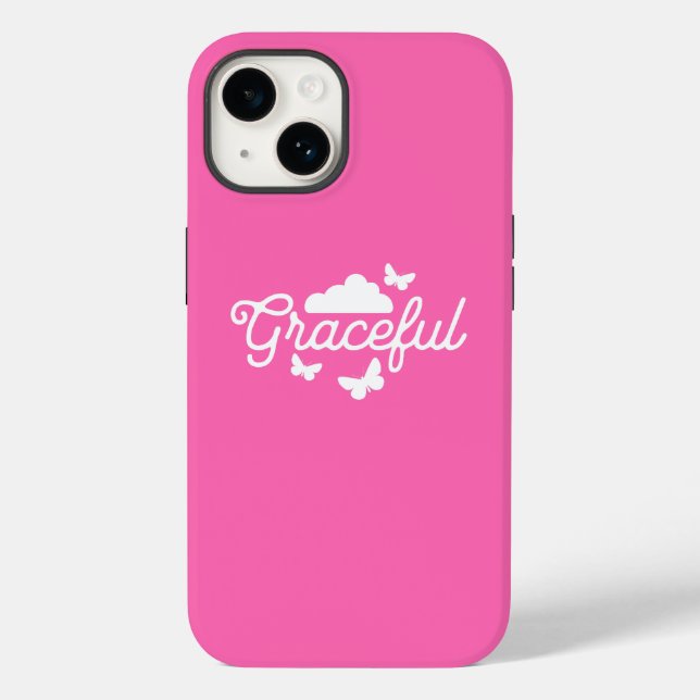 Graceful - Pink Phone case (Back)