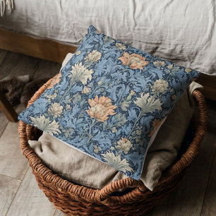 Graceful Retro Flowers Retirement Gifts for Mum Cushion