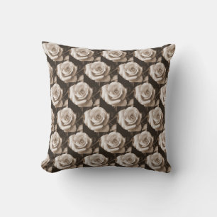 Graceful Rose Cushion
