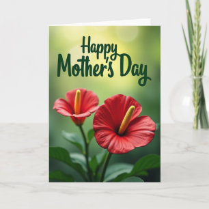 Graceful Script Mothers Day Card