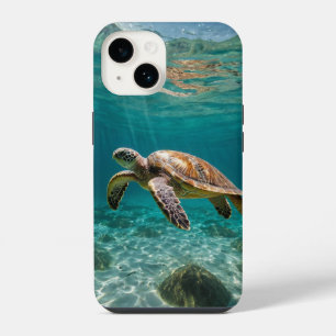 Graceful Sea Turtle iPhone 14 Case