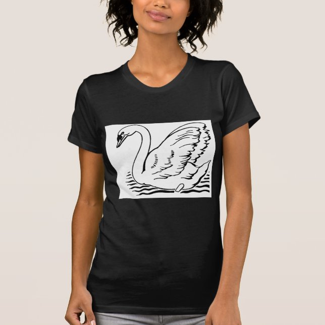 Graceful Swan T-Shirt (Front)