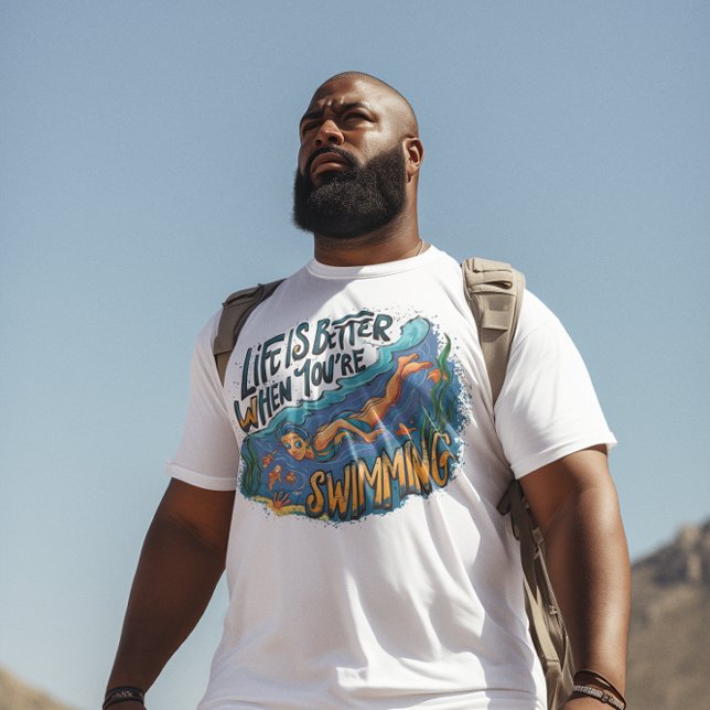 Graceful Water Dance better when you're swimming T-Shirt (Creator Uploaded)