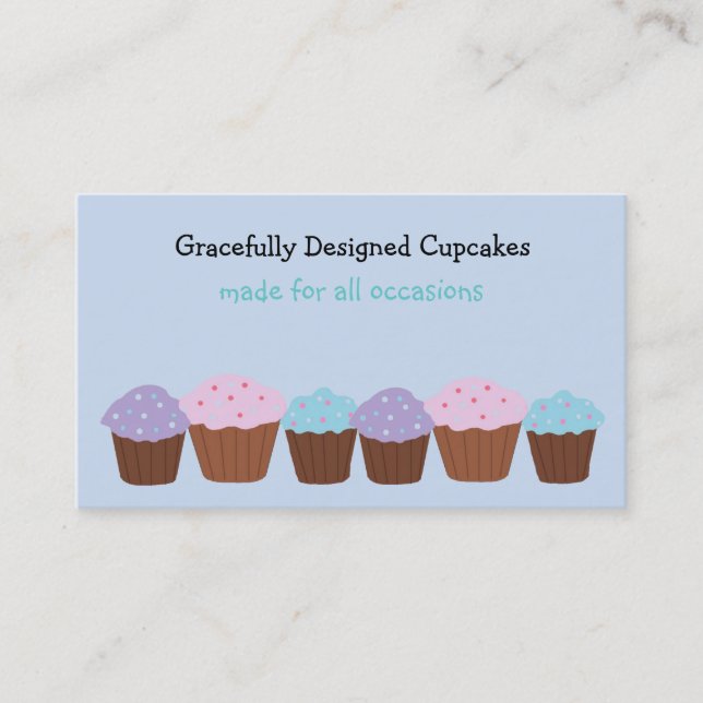 Gracefully Designed Cup... Business Card (Front)