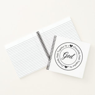 Gracefully Held Together by God  Notebook