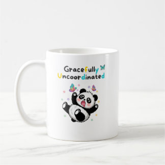 Gracefully Uncoordinated Cute Panda Coffee Mug