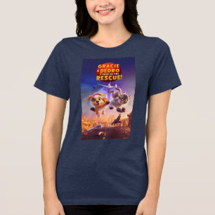 Gracie & Pedro: Pets to the Rescue! Tri-Blend Shirt
