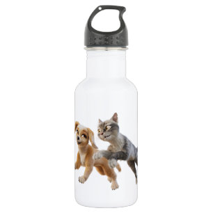 Gracie & Pedro Unleashed 532 Ml Water Bottle