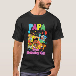 Gracie s Corner Papa Of The Birthday Girl Dolls Cu T-Shirt