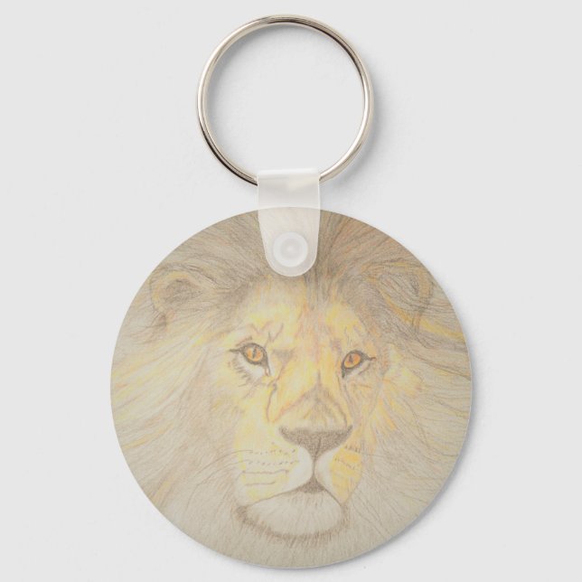 Gracie's Place Art "The King" Keychain (Front)