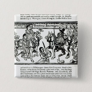 Gracious Sovereign, c.1631 15 Cm Square Badge