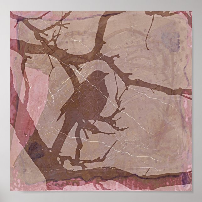 Grackle Grunge 2 Poster (Front)