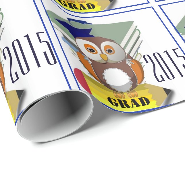 Grad 2015 wrapping paper (Roll Corner)