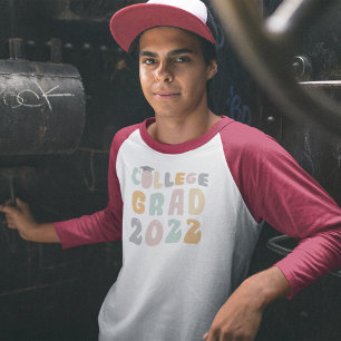 Grad 2022 Senior Class Custom College Graduate T-Shirt