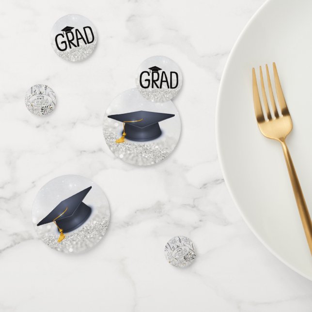 Grad and Cap Confetti (Group)