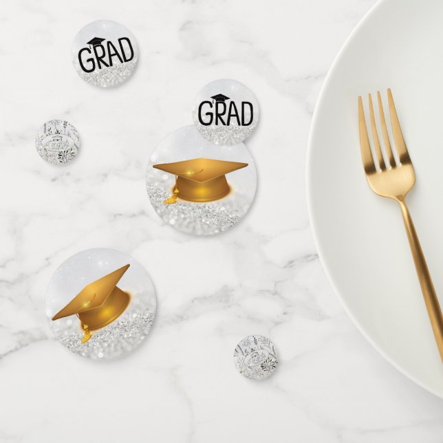 Grad and Cap Confetti (Group)