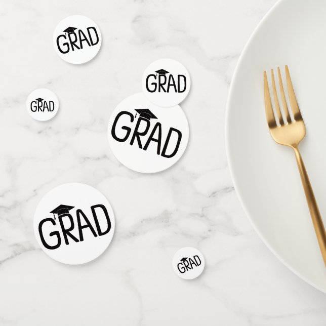 Grad and Cap Confetti (Group)