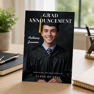 Grad Announcement Photo Graduation Card