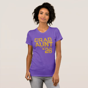 Grad Aunt Class of 2026 T-Shirt