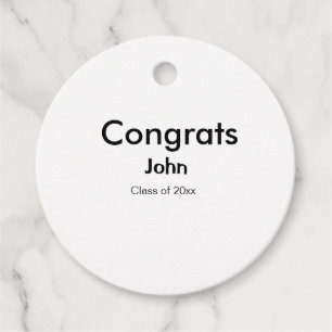 grad boy add name congrats date year text favour tags