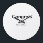 grad boy add name congrats date year text large clock<br><div class="desc">design</div>