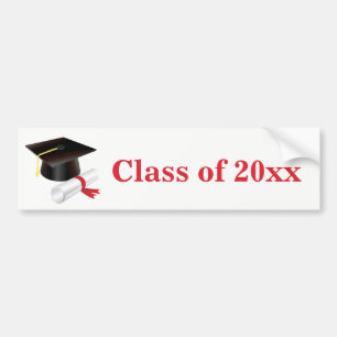 Grad Bumper Sticker