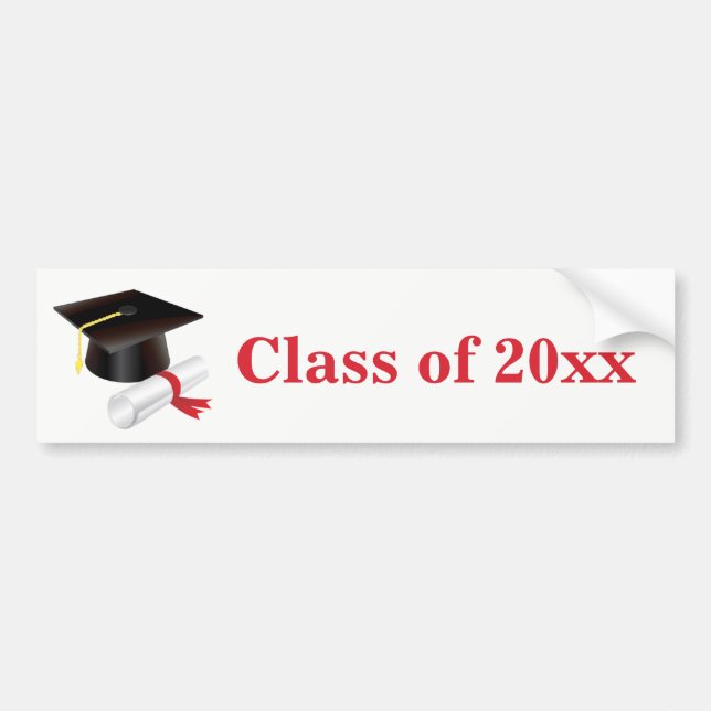Grad Bumper Sticker (Front)
