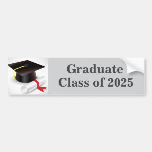 Grad Bumper Sticker