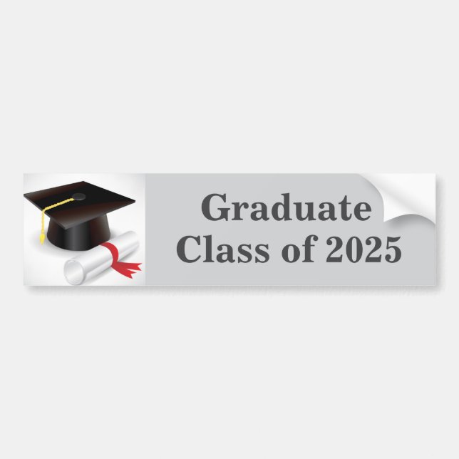 Grad Bumper Sticker (Front)