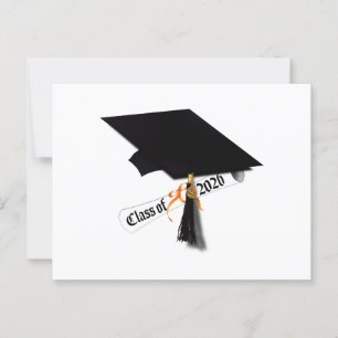 Grad Cap Class of 2026 Graduation Postcard