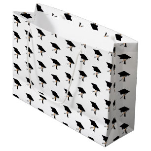 Grad Cap Diploma Class of 2026 Graduation Large Gift Bag