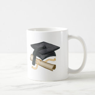 Grad Cap Diploma Coffee Mug