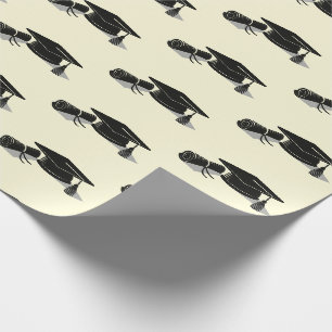 Grad Cap Diploma Graduation Wrapping Paper