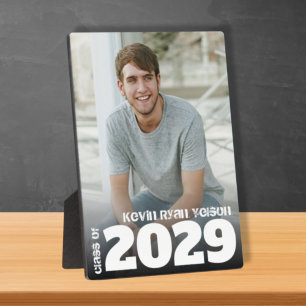 Grad Class of Tabletop Photo Plaque