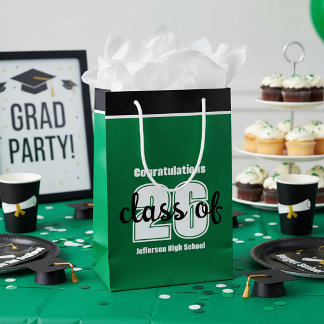 Grad class year custom senior   small gift bag