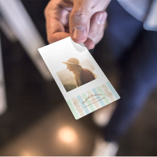 Grad Club Beach Party Name Card