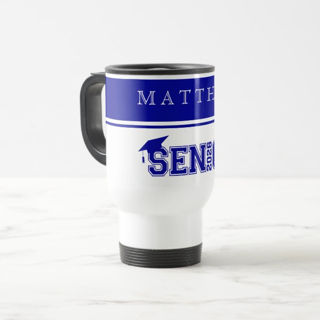Grad Coffee Travel Mug (Front Left)