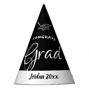 grad graduation Paper Party Hat