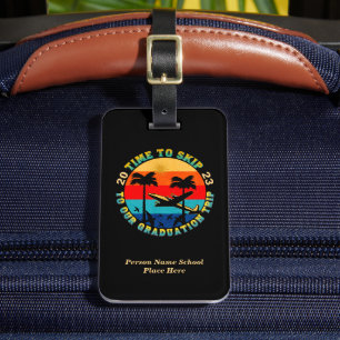 Grad Graduation Senior Class Trip 2023 Personalise Luggage Tag