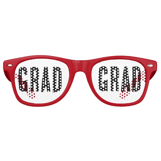 GRAD GRADUATION SUNGLASSES (Front)