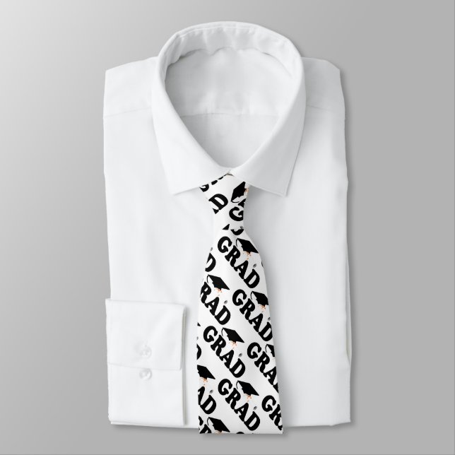 GRAD Graduation Tie (Tied)