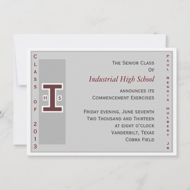Grad invite (Front)